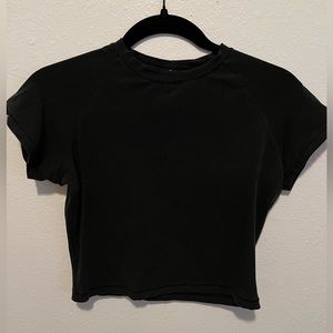 COPY - skims cropped vintage wash tee